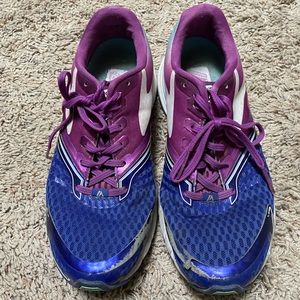 Brooks purple and blue Sneakers